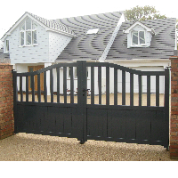 Aluminium swing gates